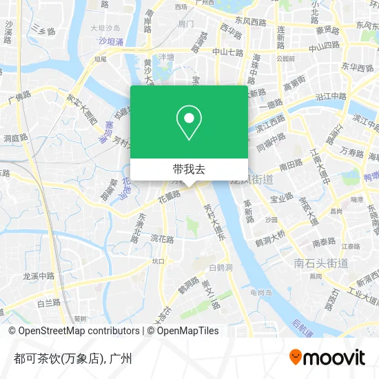 都可茶饮(万象店)地图