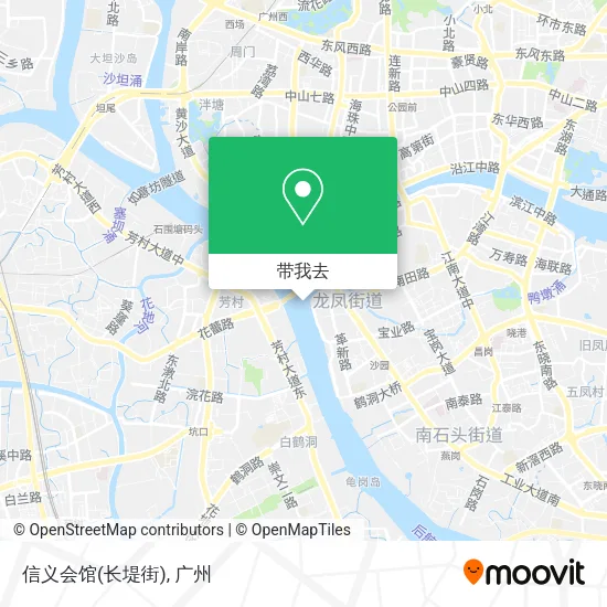 信义会馆(长堤街)地图
