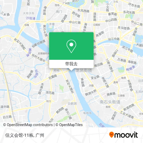 信义会馆-11栋地图
