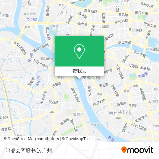 唯品会客服中心地图