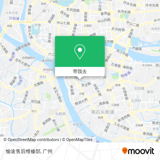愉途售后维修部地图