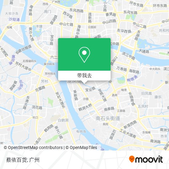 蔡依百货地图