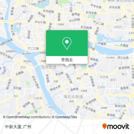 中新大厦地图