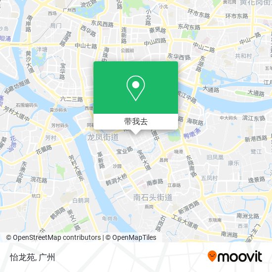 怡龙苑地图