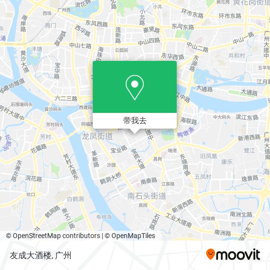 友成大酒楼地图