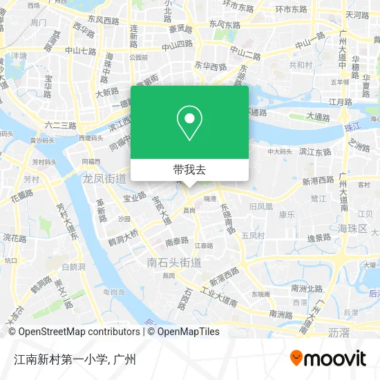 江南新村第一小学地图