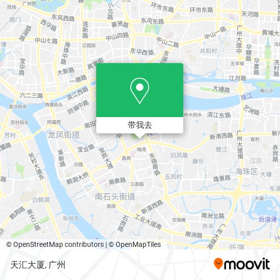 天汇大厦地图