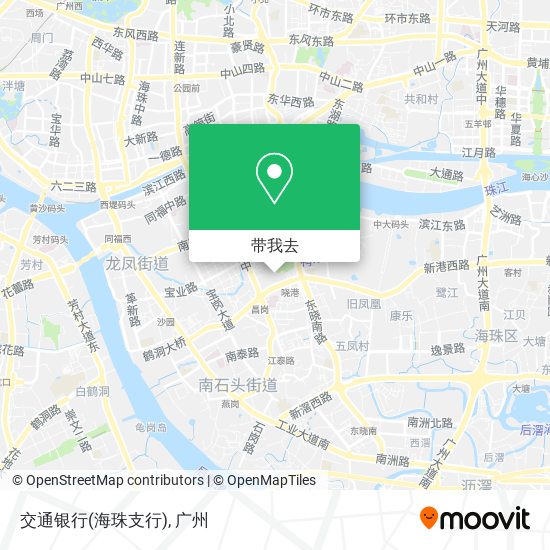 交通银行(海珠支行)地图