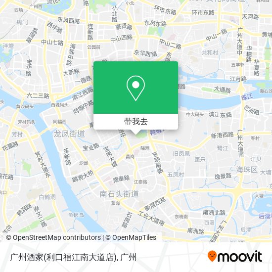 广州酒家(利口福江南大道店)地图