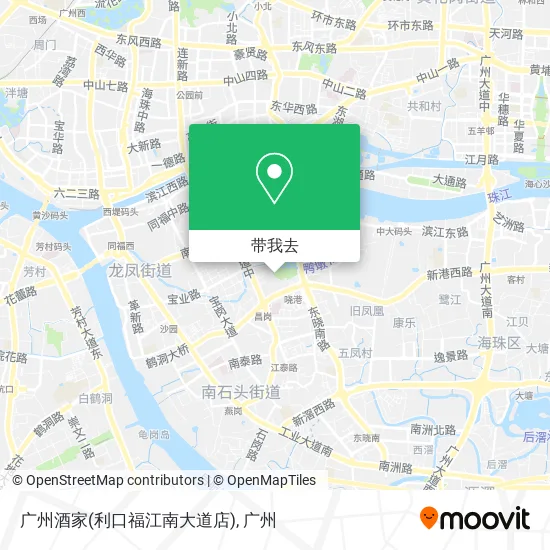 广州酒家(利口福江南大道店)地图