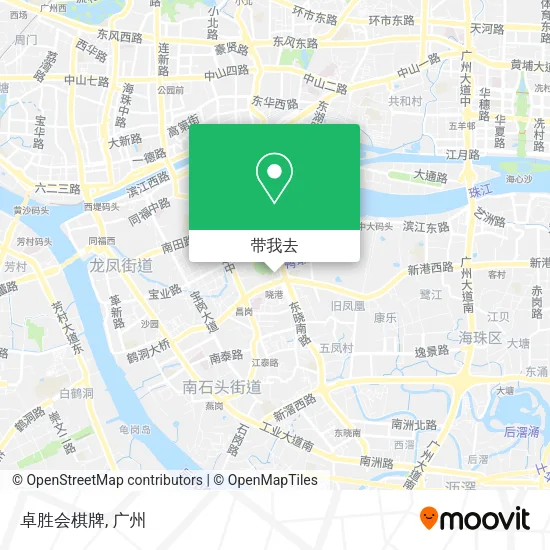 卓胜会棋牌地图