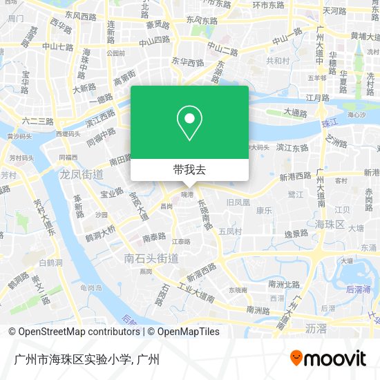 广州市海珠区实验小学地图