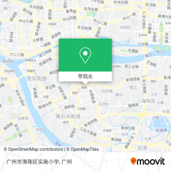 广州市海珠区实验小学地图
