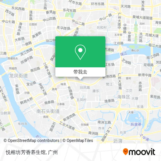悦榕坊芳香养生馆地图