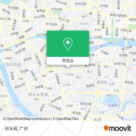 祈乐苑地图