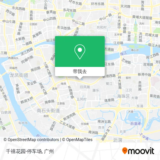 千禧花园-停车场地图