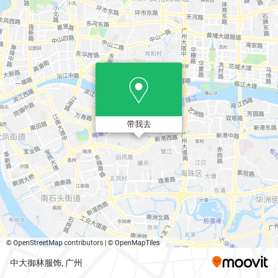 中大御林服饰地图