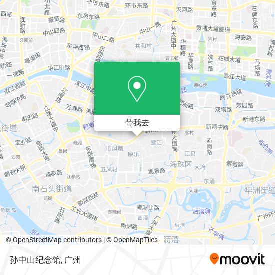 孙中山纪念馆地图