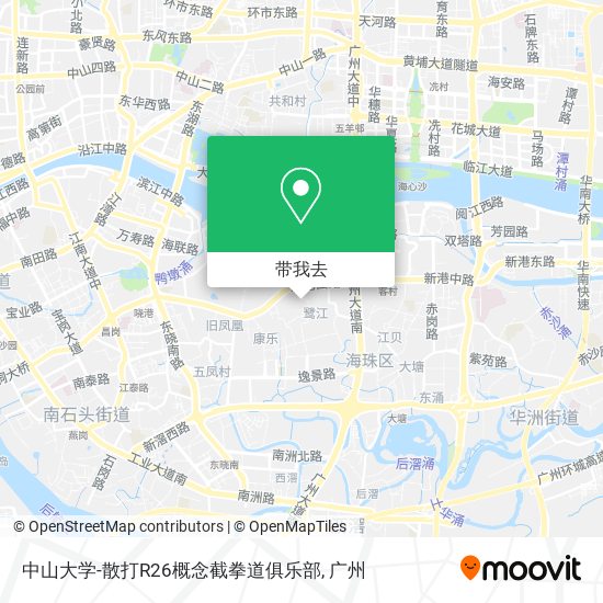 中山大学-散打R26概念截拳道俱乐部地图