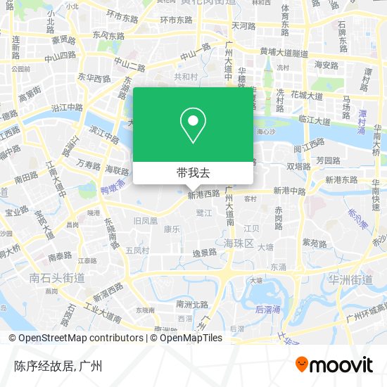 陈序经故居地图