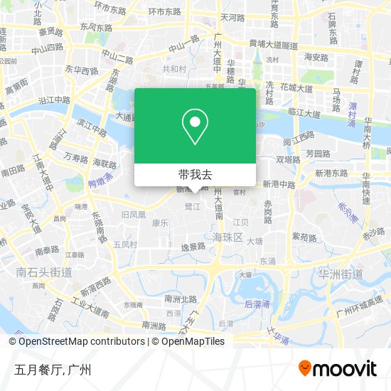 五月餐厅地图