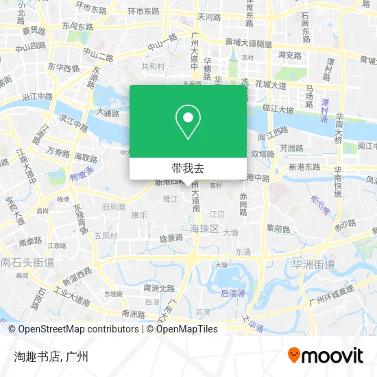 淘趣书店地图