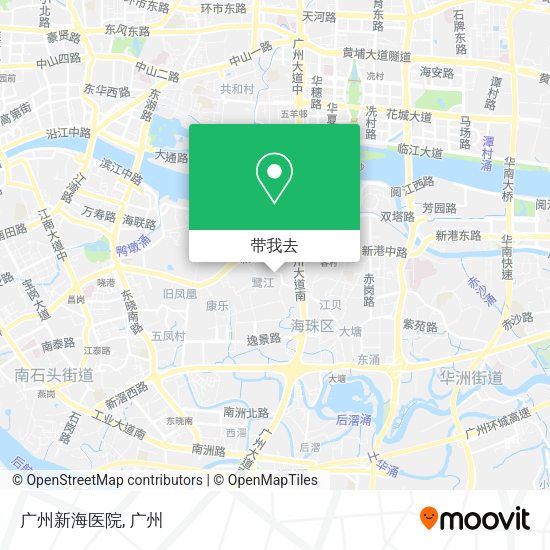 广州新海医院地图