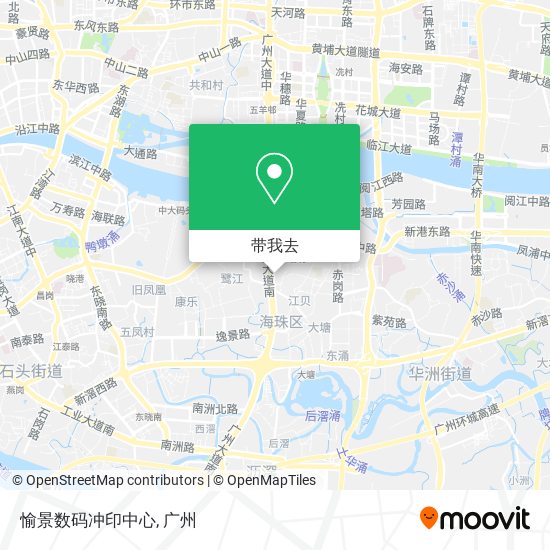 愉景数码冲印中心地图