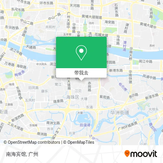 南海宾馆地图