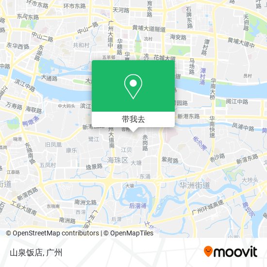 山泉饭店地图
