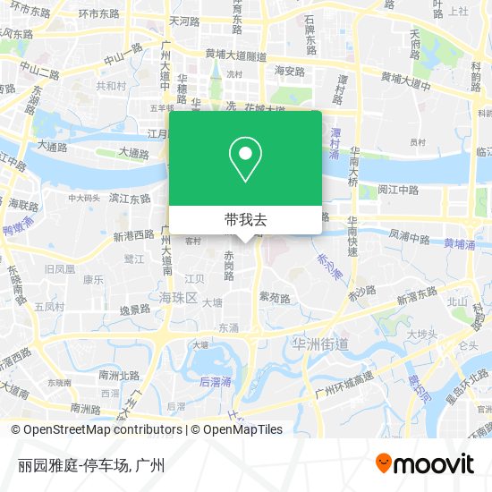 丽园雅庭-停车场地图