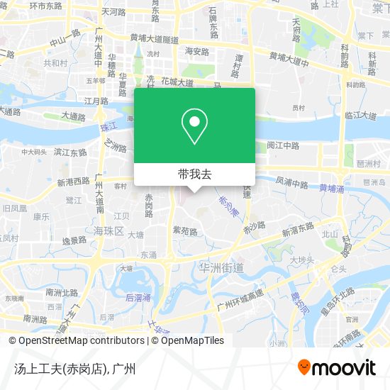 汤上工夫(赤岗店)地图