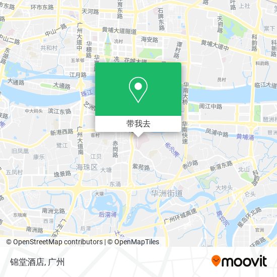 锦堂酒店地图