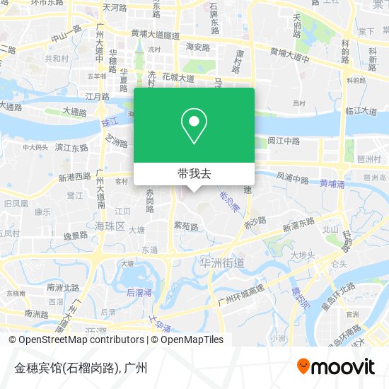 金穗宾馆(石榴岗路)地图