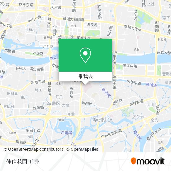 佳信花园地图