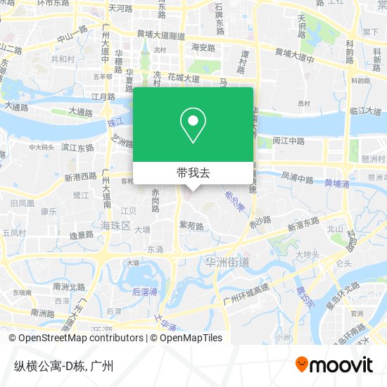 纵横公寓-D栋地图