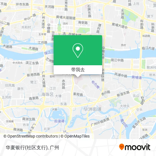 华夏银行(社区支行)地图