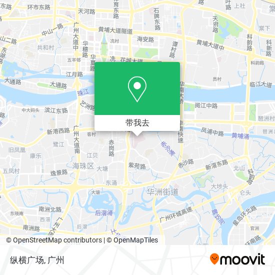 纵横广场地图