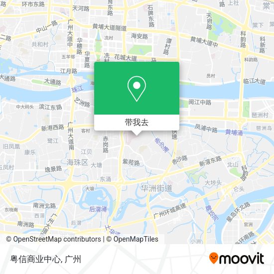 粤信商业中心地图