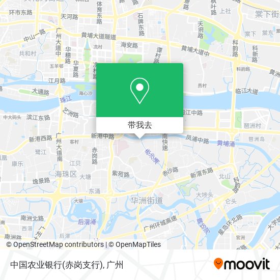 中国农业银行(赤岗支行)地图