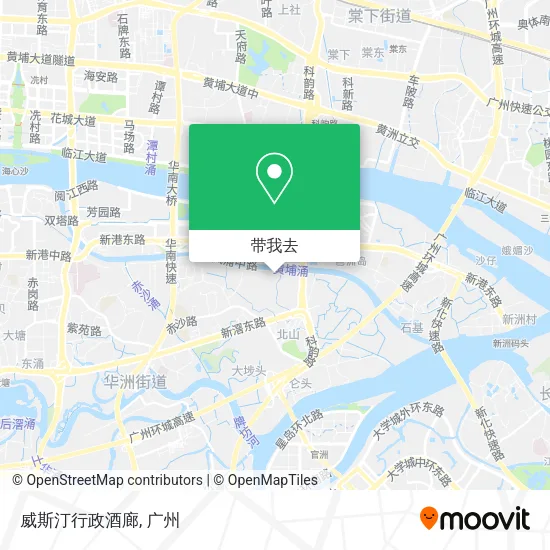 威斯汀行政酒廊地图