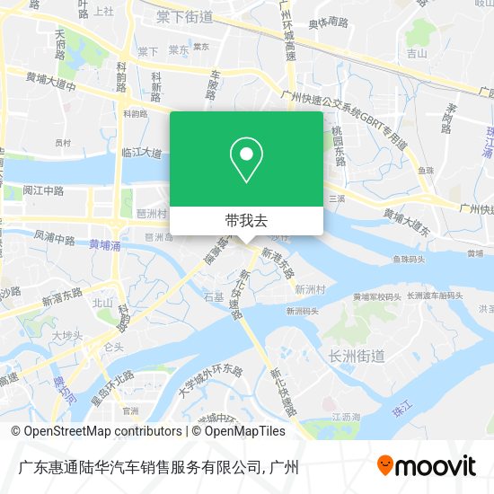 广东惠通陆华汽车销售服务有限公司地图