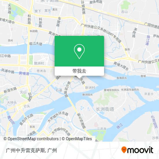 广州中升雷克萨斯地图