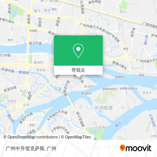 广州中升雷克萨斯地图