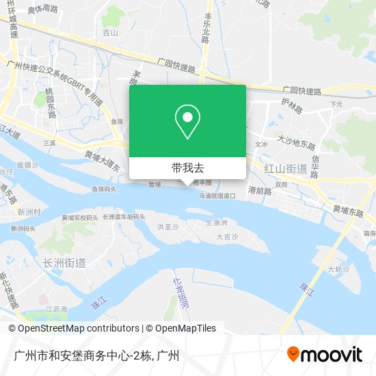 广州市和安堡商务中心-2栋地图