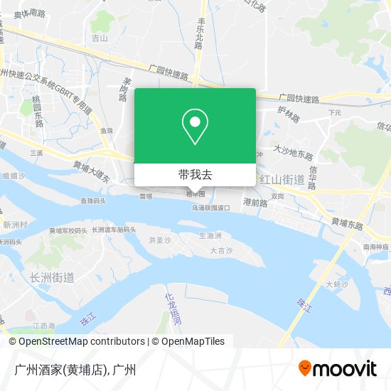 广州酒家(黄埔店)地图