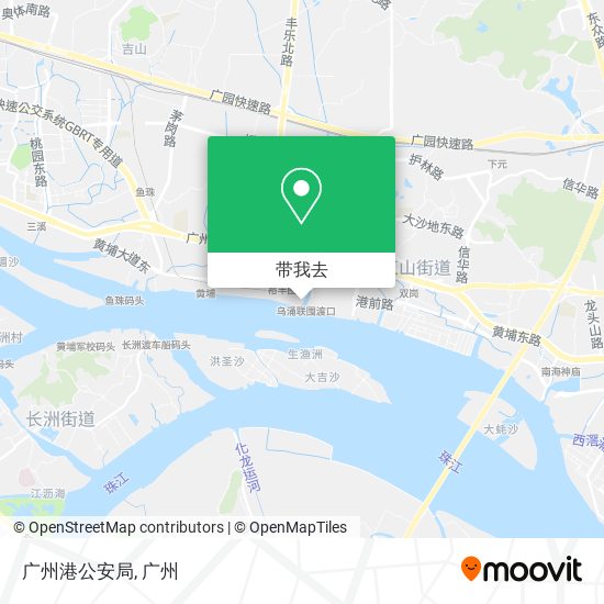 广州港公安局地图