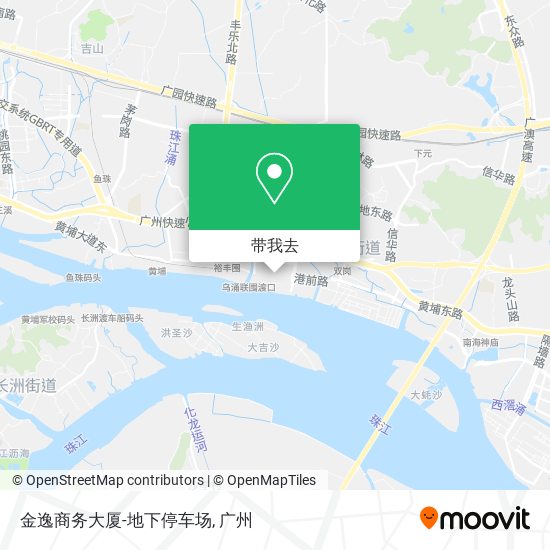 金逸商务大厦-地下停车场地图