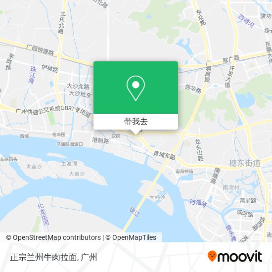 正宗兰州牛肉拉面地图