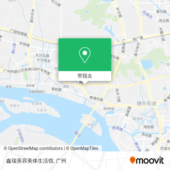 鑫瑞美容美体生活馆地图